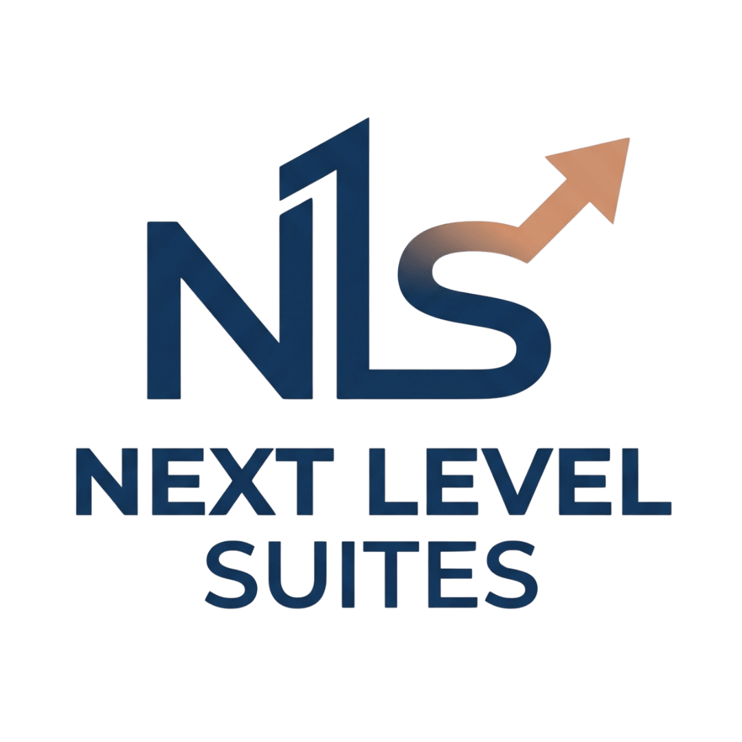 Logotipo corporativo de Next Level Suites