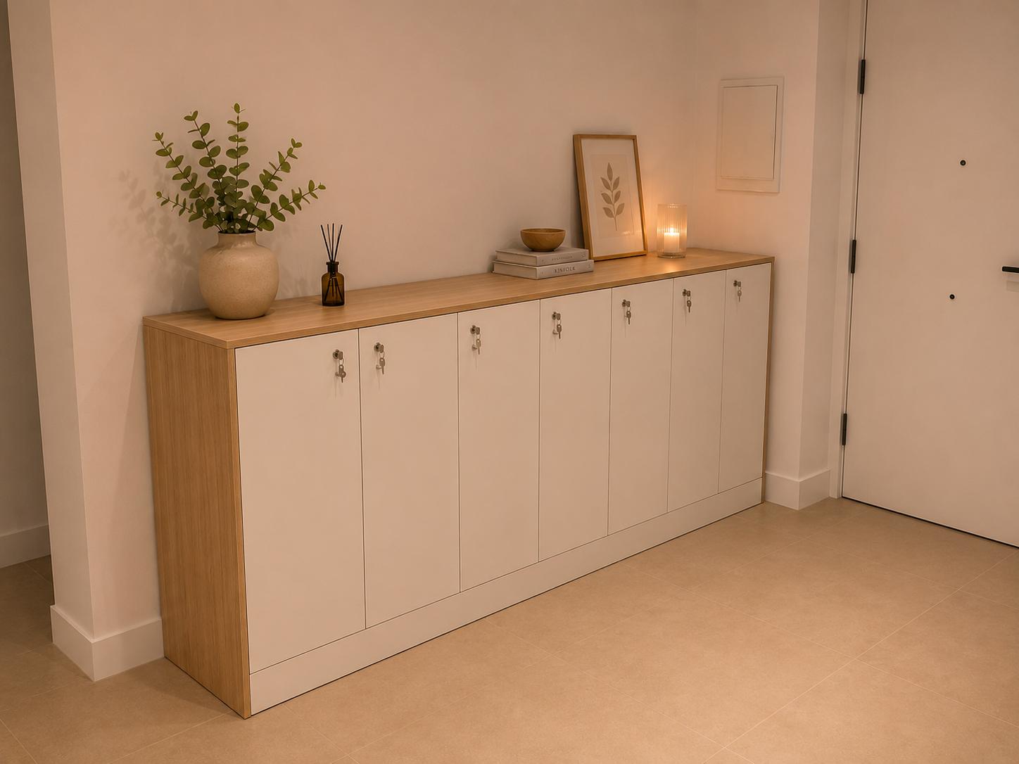 Taquillas individuales de almacenamiento de Next Level Suites