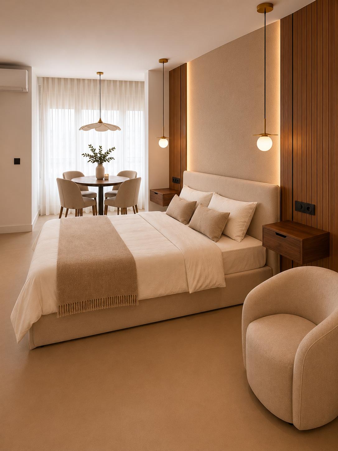 Habitación Premium amplia de Next Level Suites